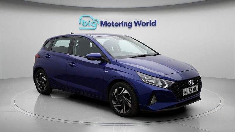 Blue Used 2022 Hyundai i20 SE Hatchback | £11,725 (Fair price) - Image 1/4