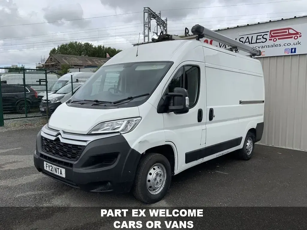 Used Citroën Relay 140 HP (102 kW) 2021 White Van