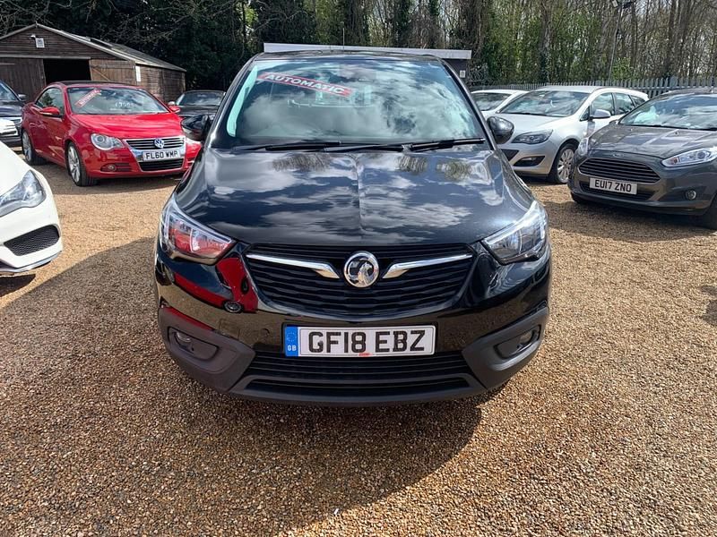 Used Vauxhall Crossland X S 110 HP (80 kW) 2018 Black SUV