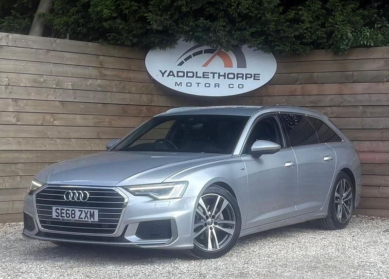 Used Audi A6 S-Line 204 HP (150 kW) 2019 Silver Estate
