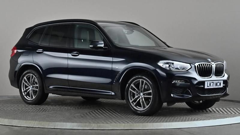 Black Used 2021 BMW X3 M Sport SUV | £27,277 (Good price) - Image 1/4
