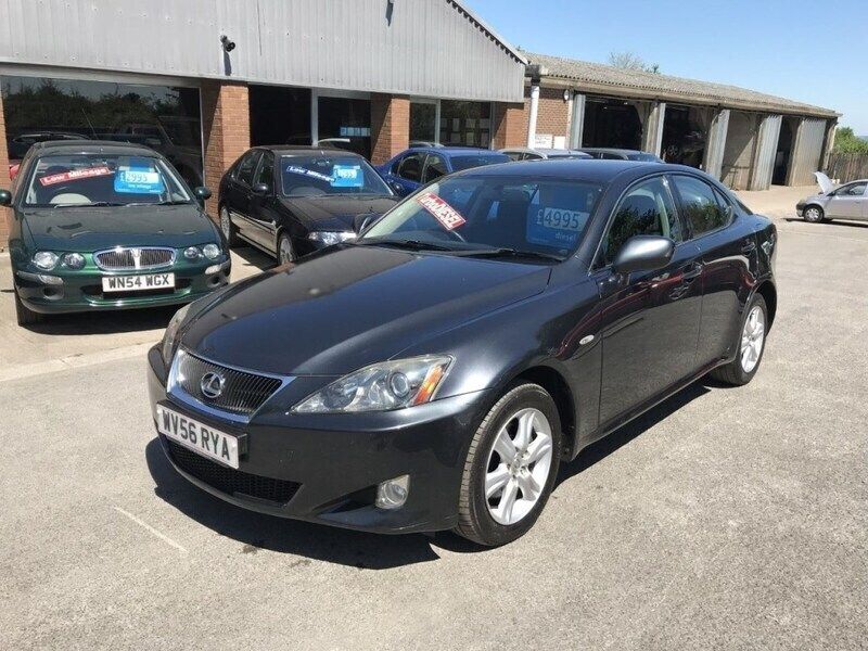 Grey Used 2006 Lexus IS220d Sedan | £4,595 - Image 1/4