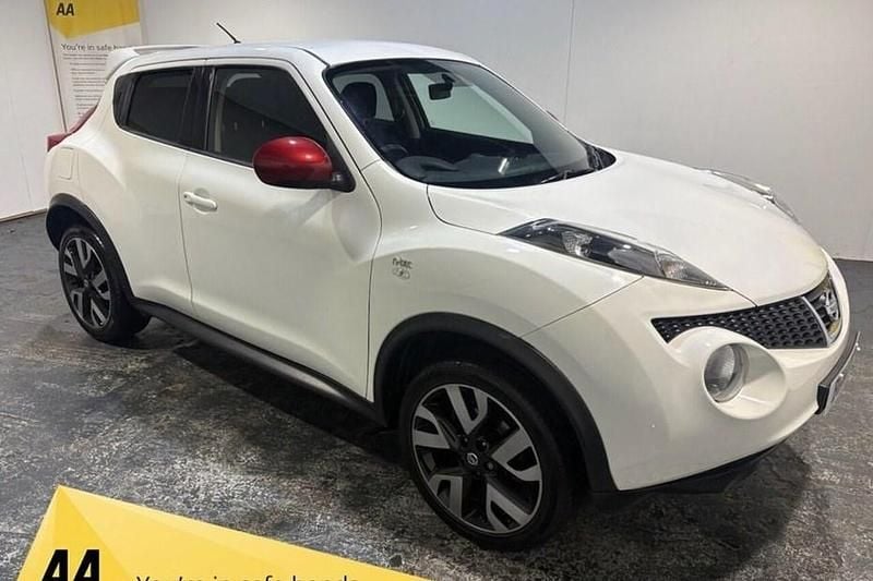 Used Nissan Juke N-TEC 117 HP (86 kW) 2014 White SUV