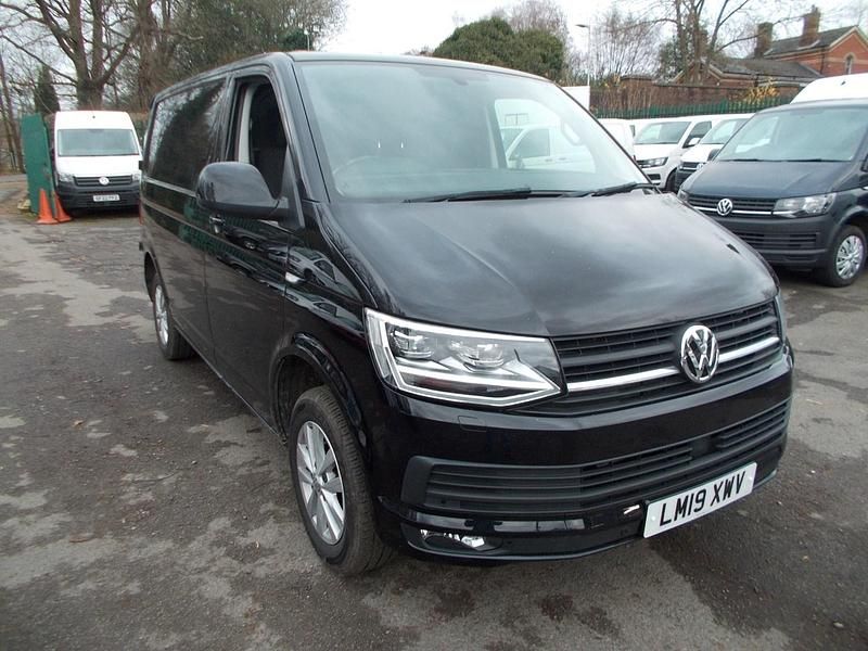 Black Used 2019 VW T6.1 Highline Van | £22,995 - Image 1/4
