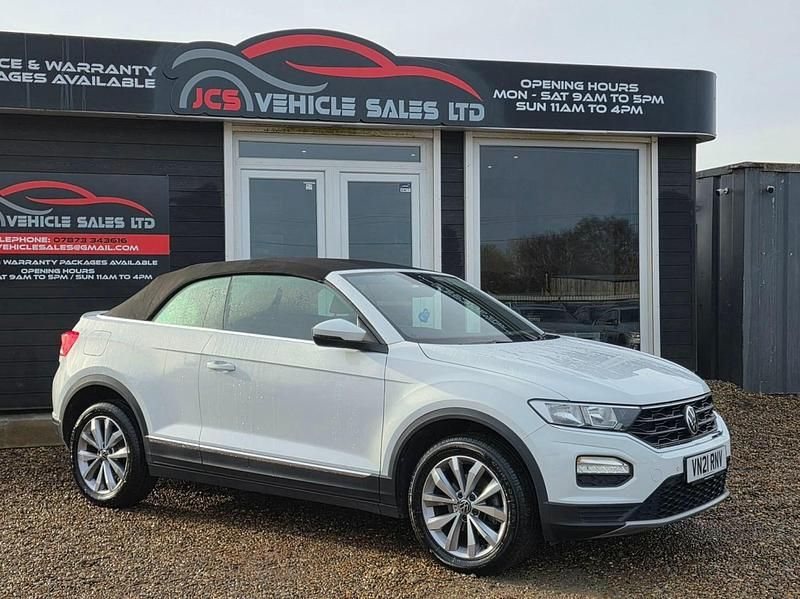 Used VW T-Roc Cabriolet Design 2021 White Cabriolet