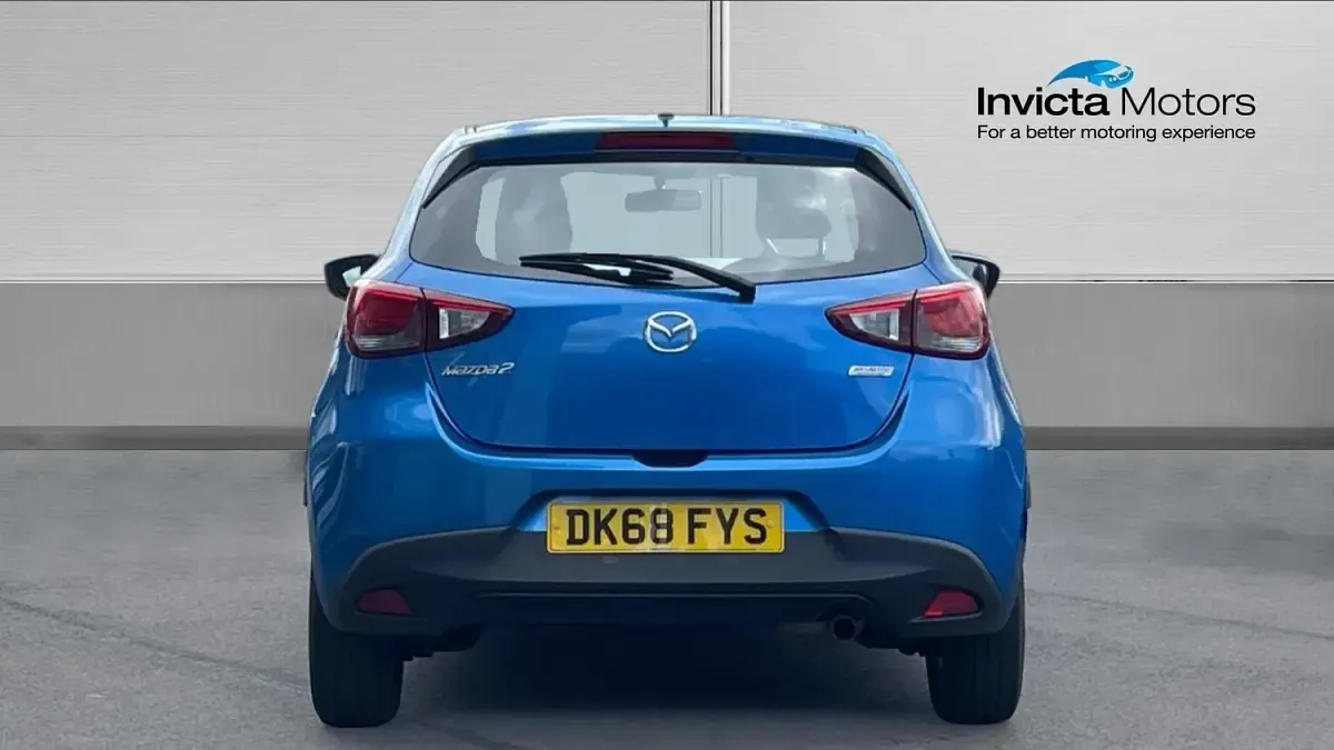 Used Mazda 2 73 HP (53 kW) 2018 Blue Hatchback