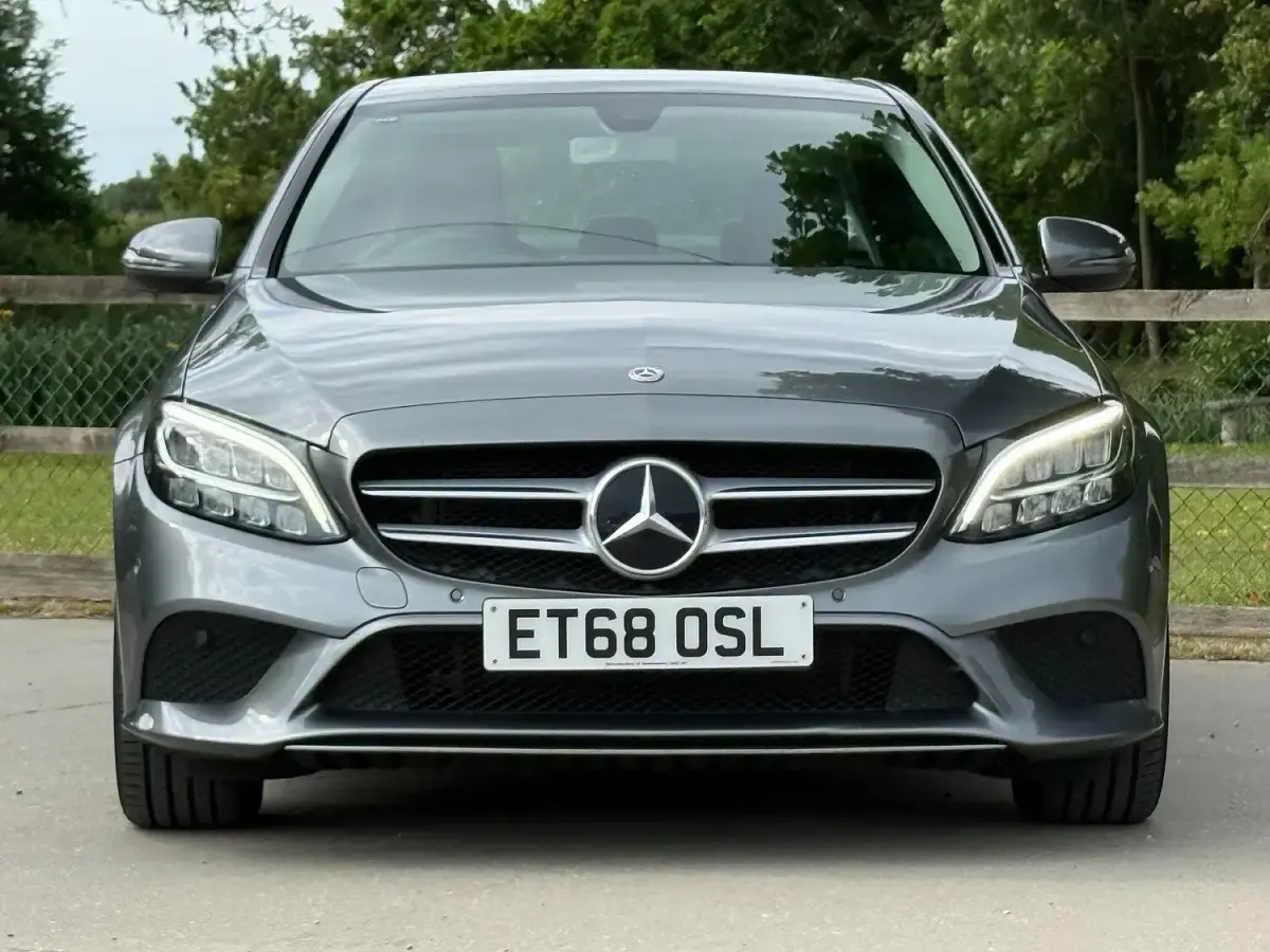 Used Mercedes C200 2018 Grey Sedan