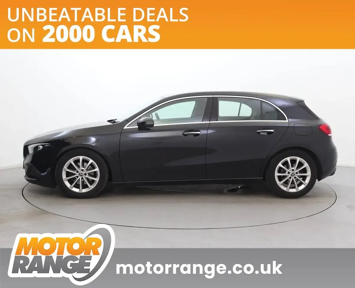 Used Mercedes A180 Premium 134 HP (98 kW) 2019 Black Hatchback