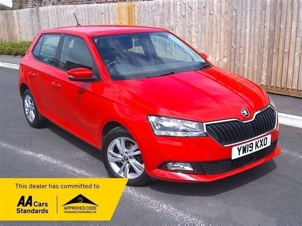 Red Used 2019 Skoda Fabia SE Hatchback | £7,850 (Good price) - Image 1/1