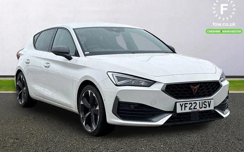 Used Cupra Leon VZ1 245 HP (180 kW) 2022 White Hatchback