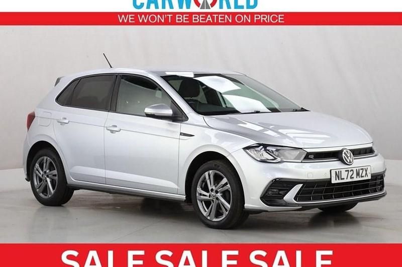 Silver Used 2022 VW Polo R-line Hatchback | £12,990 (Fair price) - Image 1/1