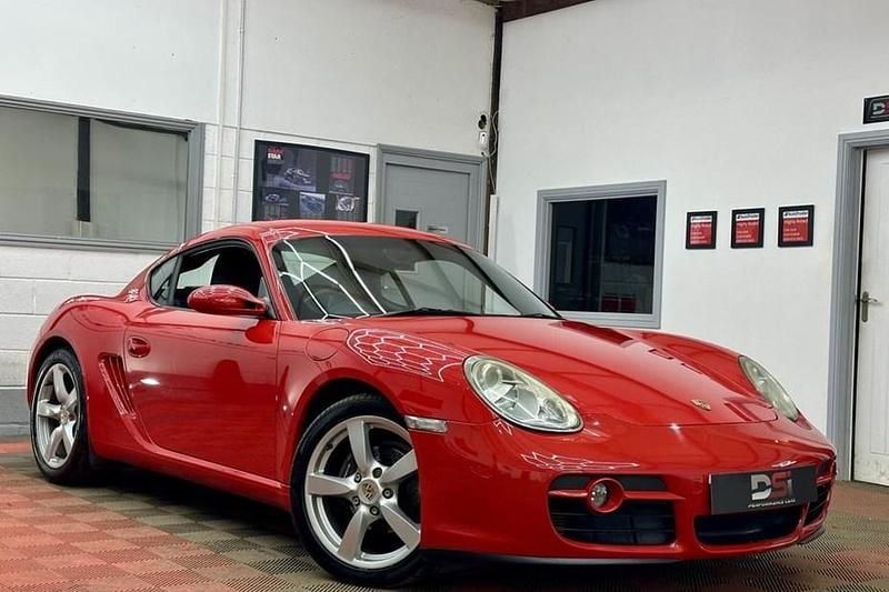 Used Porsche Cayman 2007 Red Coupe