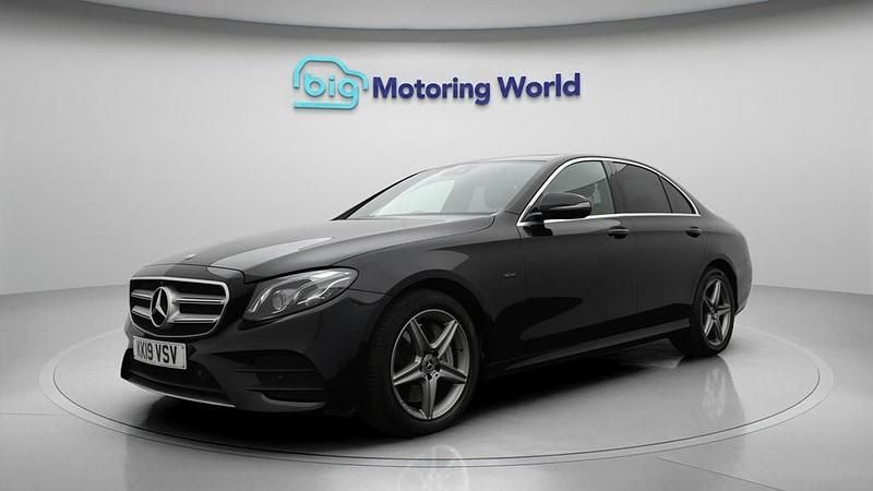 Used Mercedes E300 AMG line 2019 Black Sedan
