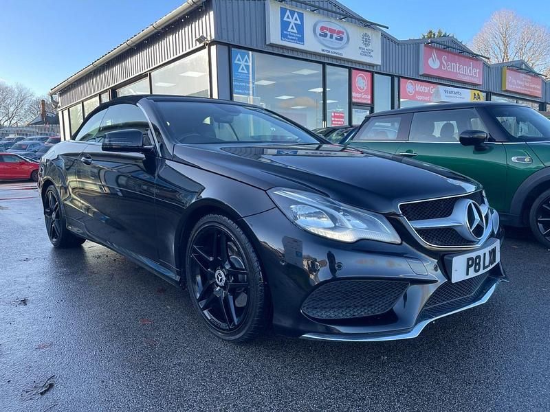 Used Mercedes E250 AMG 2013 Black Cabriolet