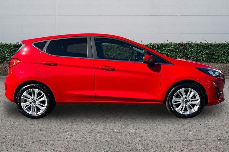 Used Ford Fiesta Titanium 2023 Red Hatchback