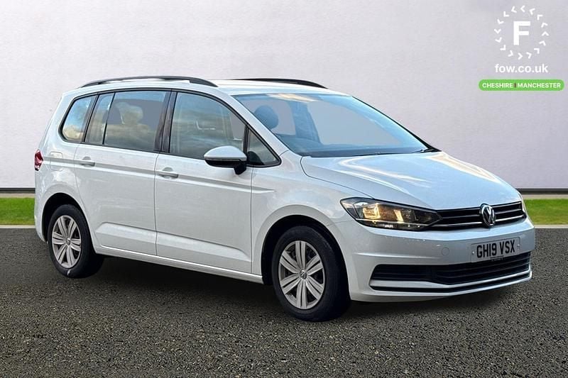 White Used 2019 VW Touran S MPV | £15,699 (Fair price) - Image 1/3