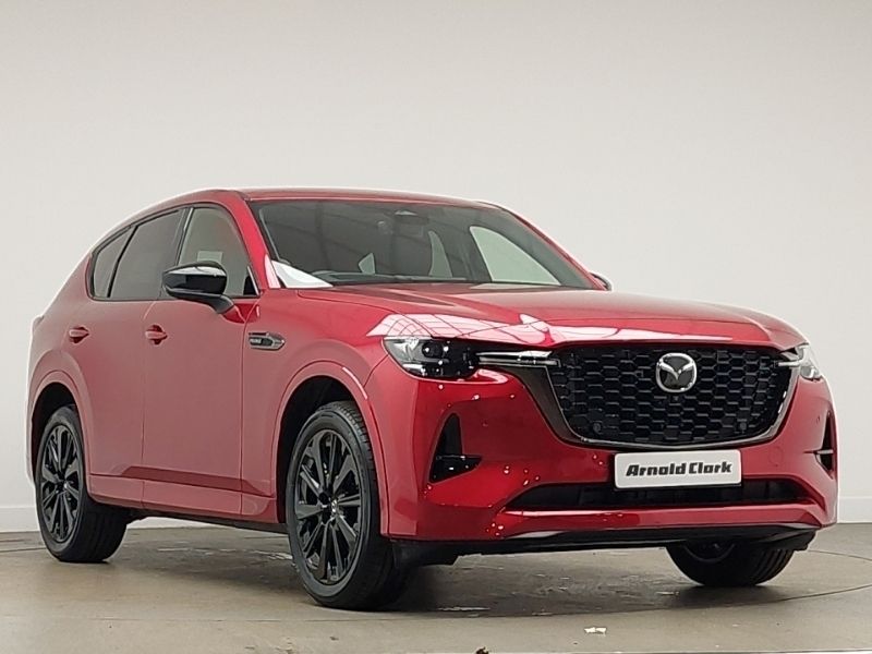 Red New 2025 Mazda CX-60 Homura-Line SUV | £52,998 (A bit pricey) - Image 1/4