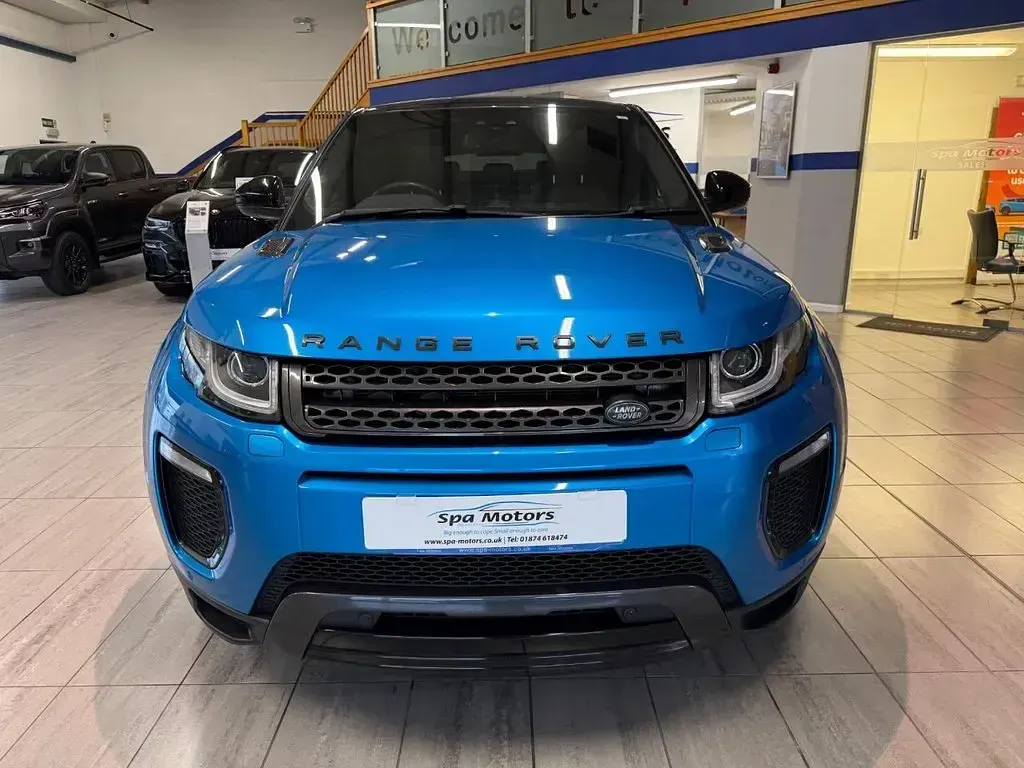 Used Land Rover Range Rover evoque Landmark 180 HP (132 kW) 2019 Blue SUV