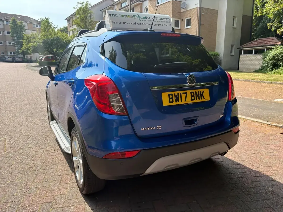 Used Vauxhall Mokka X Elite 136 HP (100 kW) 2017 Blue SUV