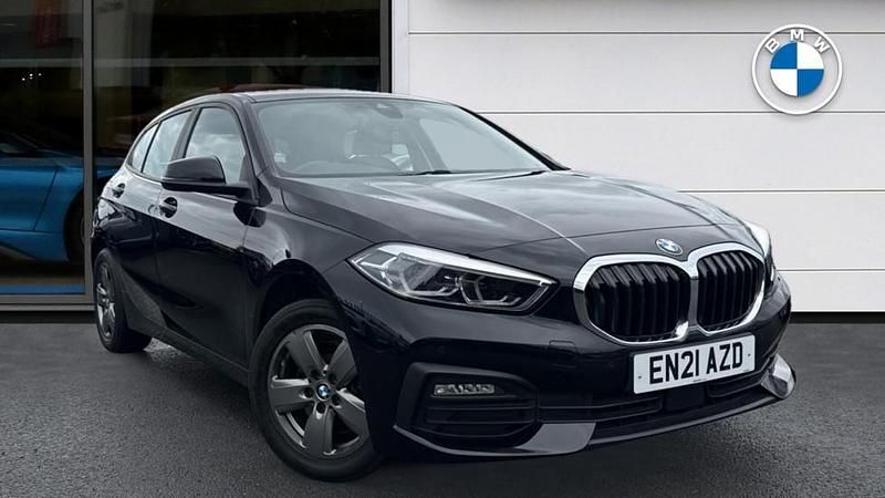 Black Used 2021 BMW 118 Sport Line Hatchback | £15,311 (Good price) - Image 1/4