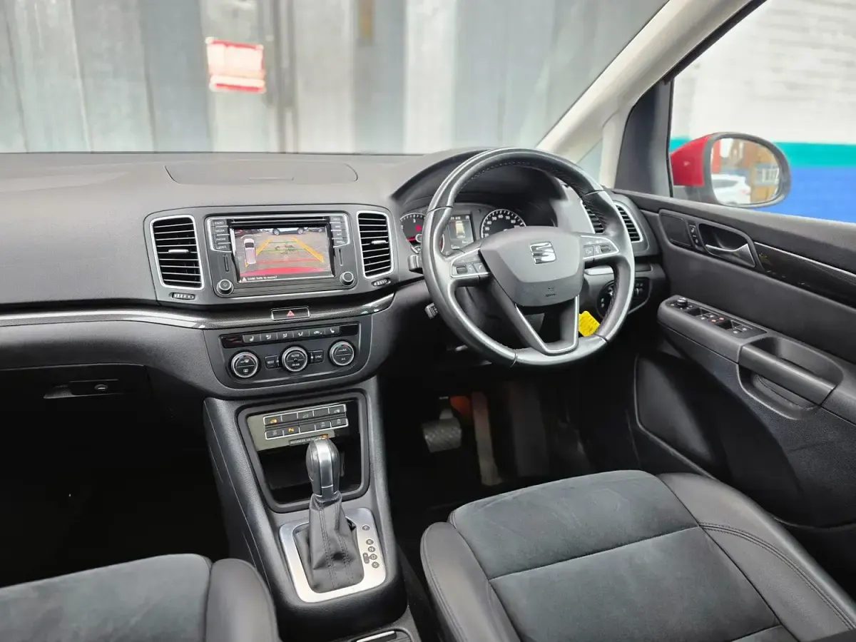 Used Seat Alhambra XCELLENCE 177 HP (130 kW) 2017 Red MPV