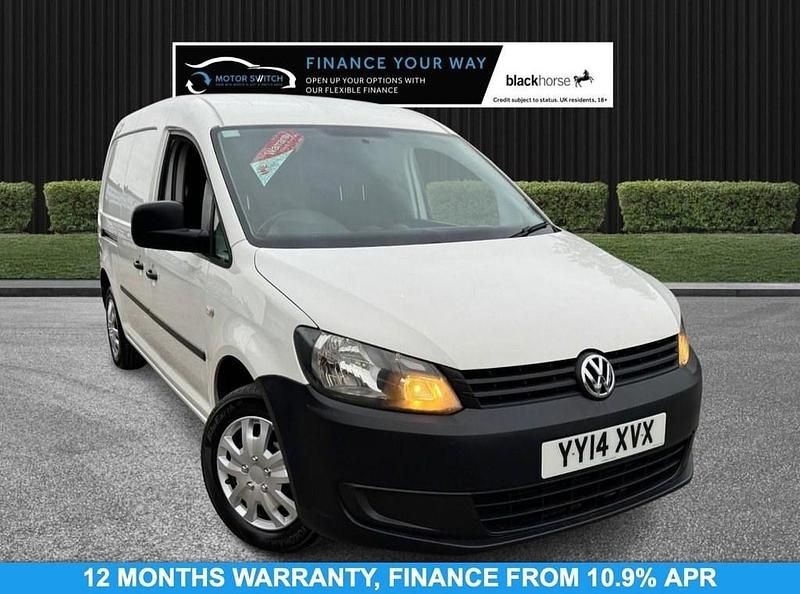 White Used 2014 VW Caddy Startline MPV | £6,495 (Fair price) - Image 1/3
