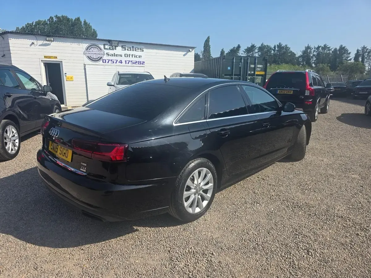 Used Audi A6 190 HP (139 kW) 2015 Black Sedan