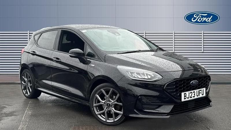 Used Ford Fiesta ST-Line 100 HP (73 kW) 2023 Black Hatchback