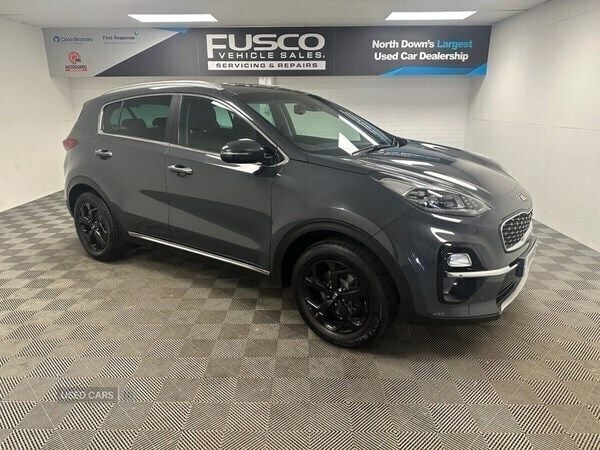 Grey Used 2020 Kia Sportage Platinum Edition SUV | £13,995 (Fair price) - Image 1/4