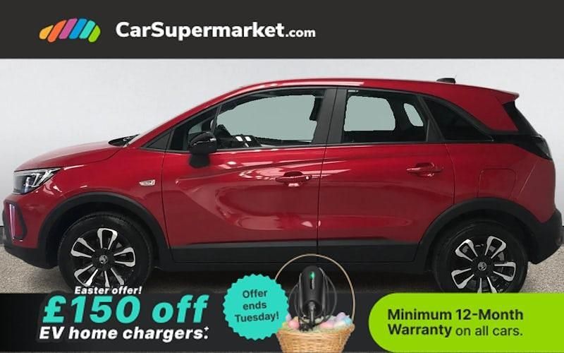 Used Vauxhall Crossland Design Edition 110 HP (80 kW) 2022 Red SUV