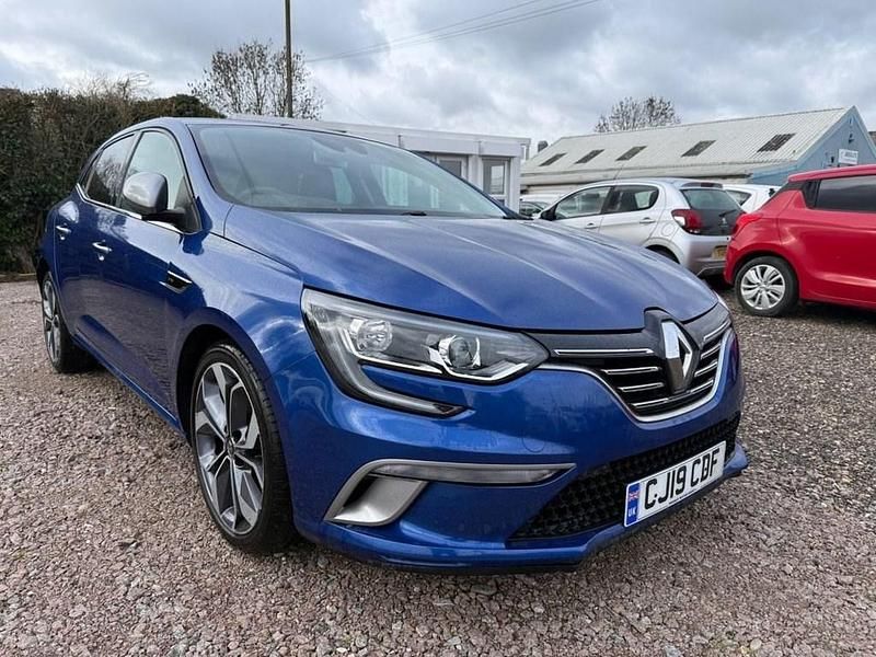Used Renault Mégane GT Line GT-Line 140 HP (102 kW) 2019 Blue Hatchback