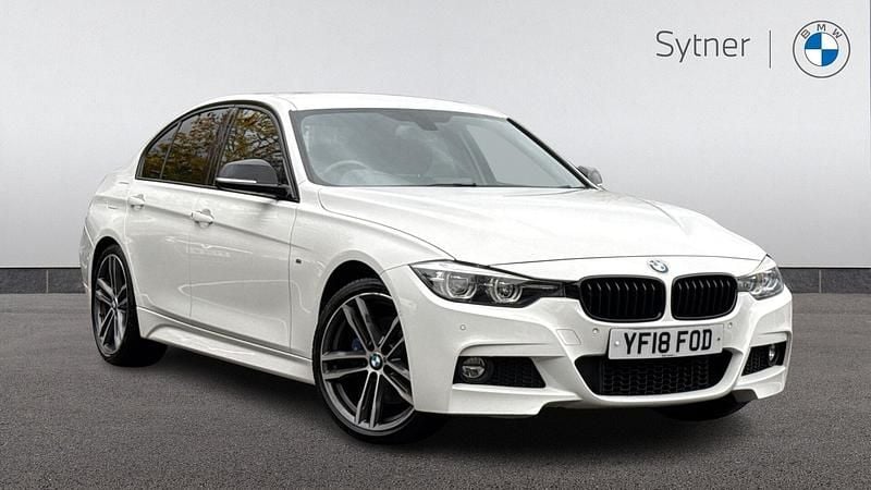 White Used 2018 BMW 320 M Sport | £17,850 (Fair price) - Image 1/4
