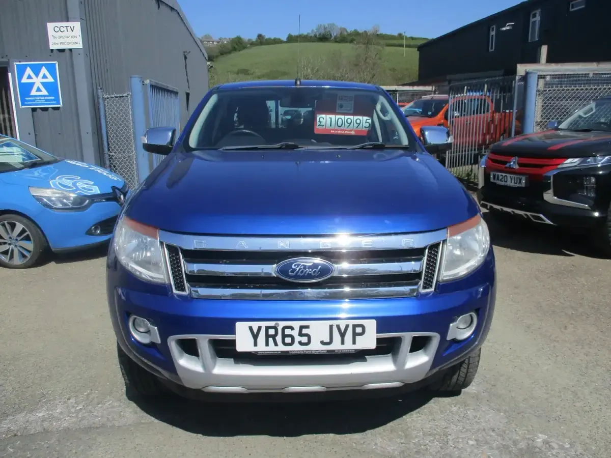 Used Ford Ranger Limited 150 HP (110 kW) 2015 Blue Pickup