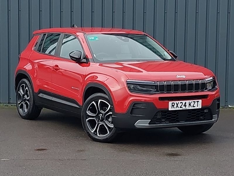 Red Used 2024 Jeep Avenger Altitude SUV | £21,998 (Fair price) - Image 1/4