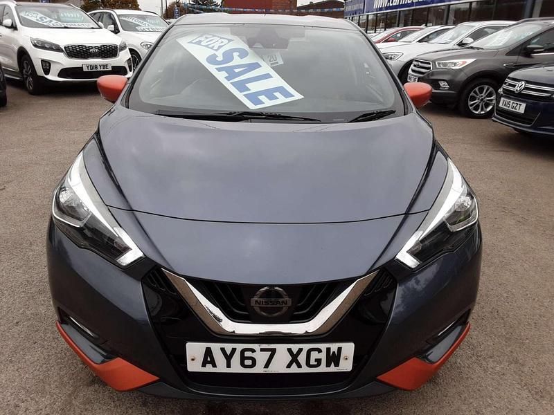 Used Nissan Micra Tekna 2017 Grey Hatchback