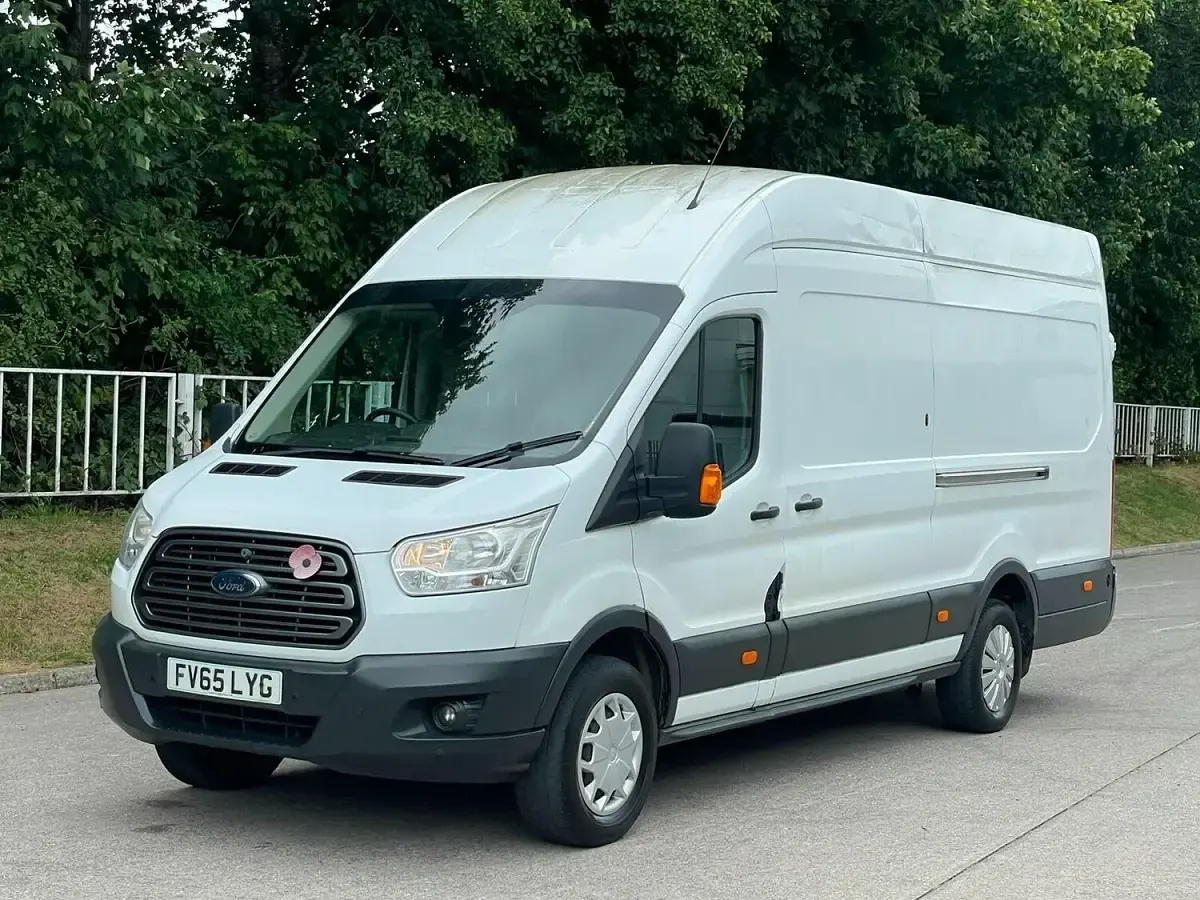 Used Ford Transit 155 HP (114 kW) 2016 White Van