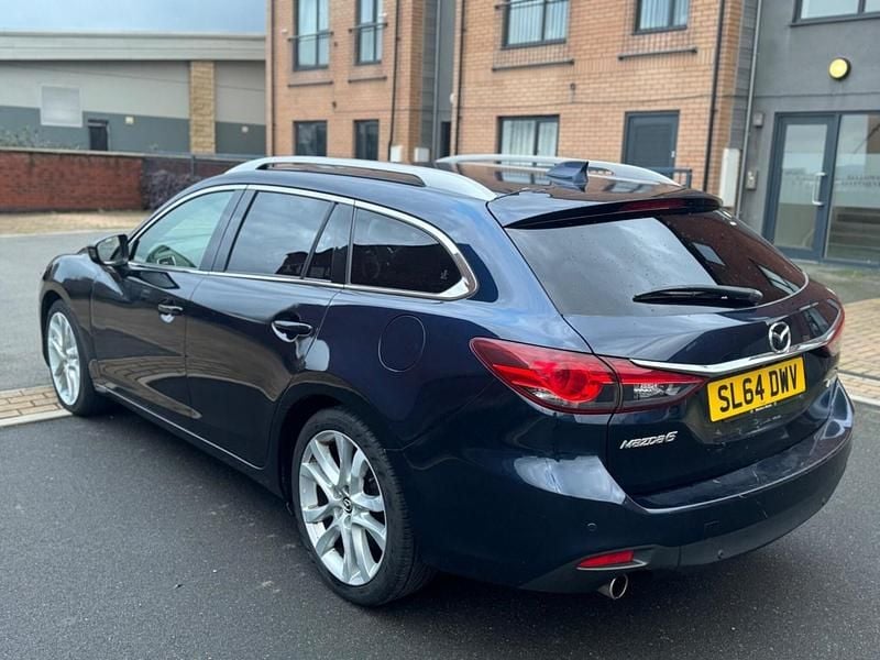 Begagnad Mazda 6 Inclusive 2014 Blå Kombi