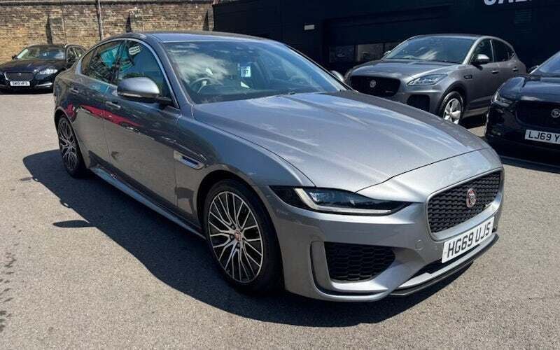 Grey Used 2020 Jaguar XE R-Dynamic Sedan | £18,995 (Good price) - Image 1/4