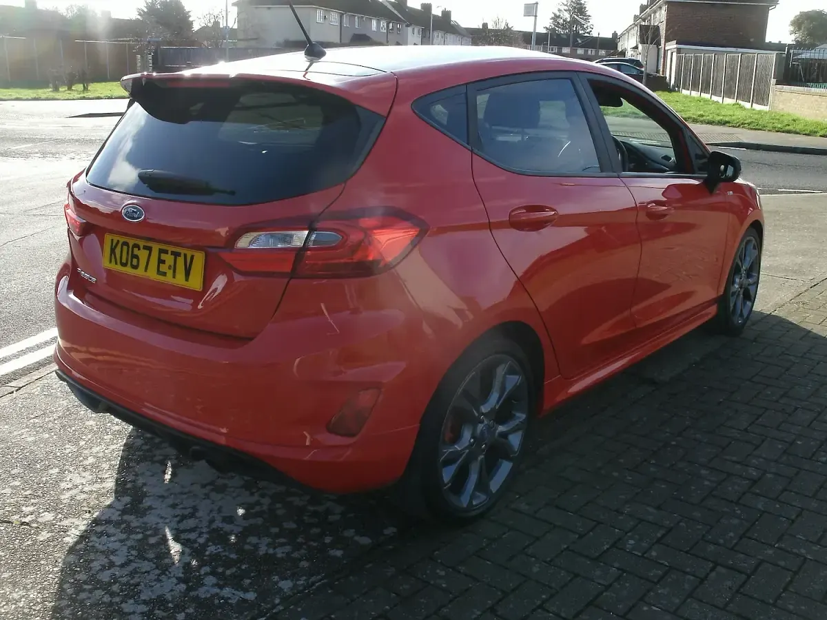 Used Ford Fiesta ST-Line X 2017 Red Hatchback
