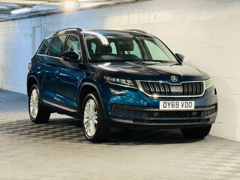 Blue Used 2019 Skoda Kodiaq SE L SUV | £11,989 (Fair price) - Image 1/4