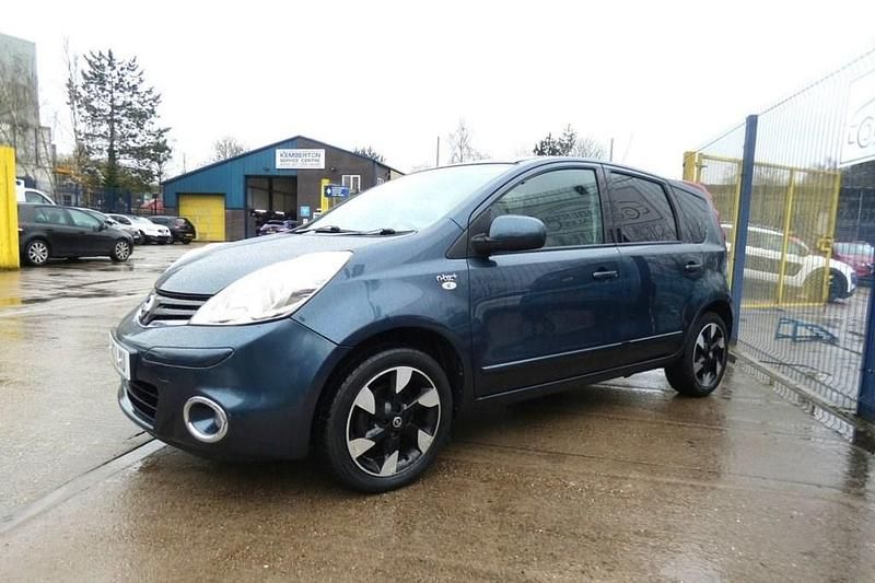 Used Nissan Note N-TEC 88 HP (64 kW) 2012 Blue Hatchback