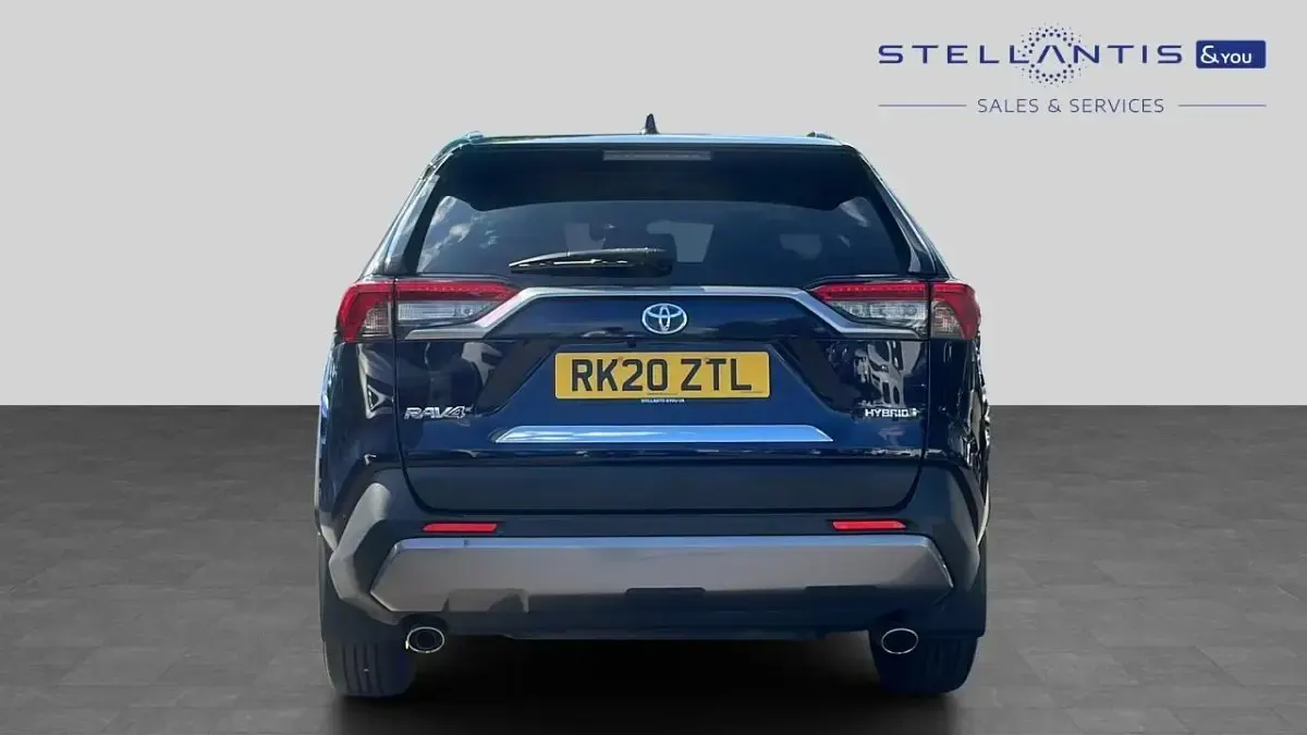 Used Toyota RAV4 Hybrid 219 HP (161 kW) 2020 Blue SUV