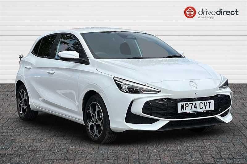 White Used 2024 MG MG3 Trophy Hatchback | £16,495 (Super price) - Image 1/4