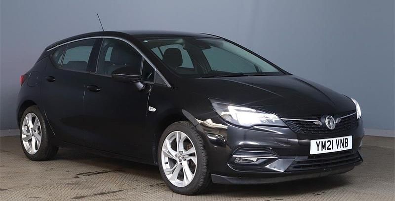 Black Used 2021 Vauxhall Astra SRi Hatchback | £9,490 (Super price) - Image 1/3