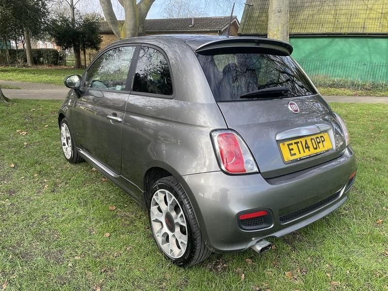 Used Fiat 500 S 85 HP (62 kW) 2014 Grey Hatchback