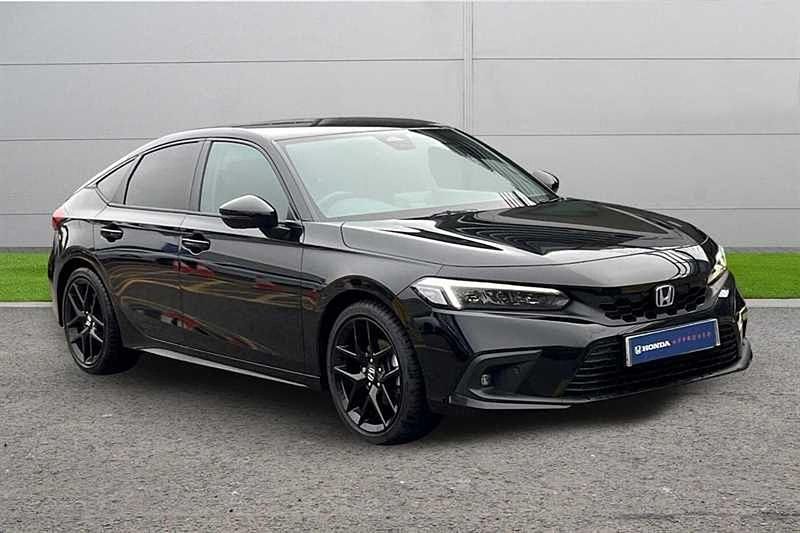 Crystal black Used 2025 Honda Civic Sport | £28,494 (Good price) - Image 1/4