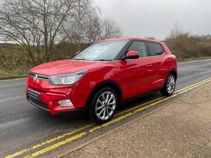Red Used 2018 Ssangyong (KGM) Tivoli SUV | £6,995 (Good price) - Image 1/4