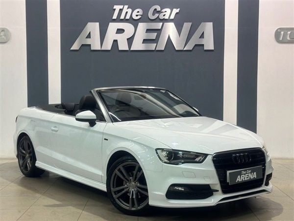 White Used 2016 Audi A3 Cabriolet S-Line Cabriolet | £10,480 (A bit pricey) - Image 1/1