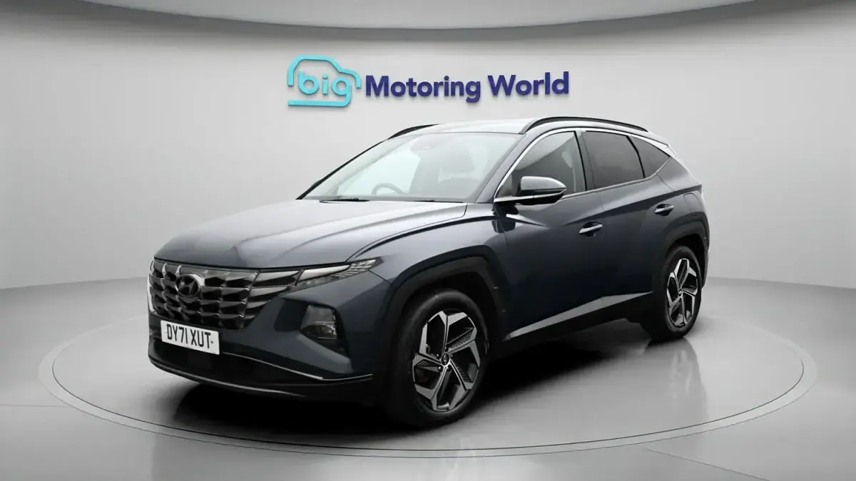 Begagnad Hyundai Tucson Premium 261 HK (191 kW) 2021 Blå SUV