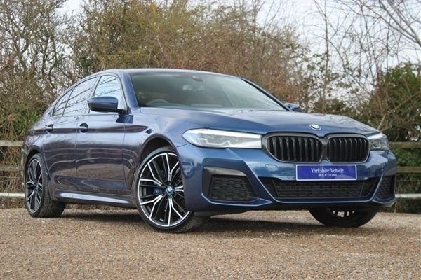Blue Used 2021 BMW 530 M Sport Sedan | £19,995 (Good price) - Image 1/1